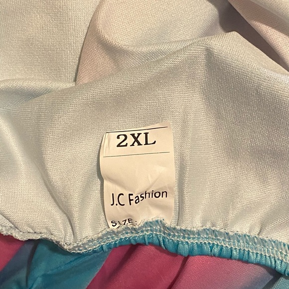 LADIES LONG CRISS CROSS NECK SLEEP DRESS - Picture 7 of 9